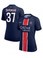 Paris Saint-Germain Milan Skriniar #37 Hjemmedrakt Dame 2024-25 Korte ermer